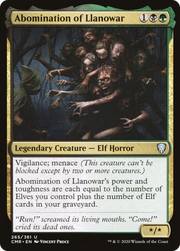 Abomination of Llanowar (CMR) 265