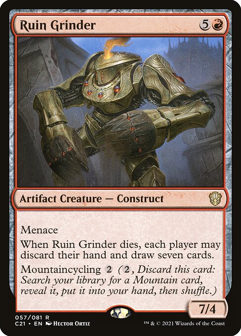 Ruin Grinder front