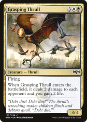 Grasping Thrull (RNA) 177 - WZRD TCG