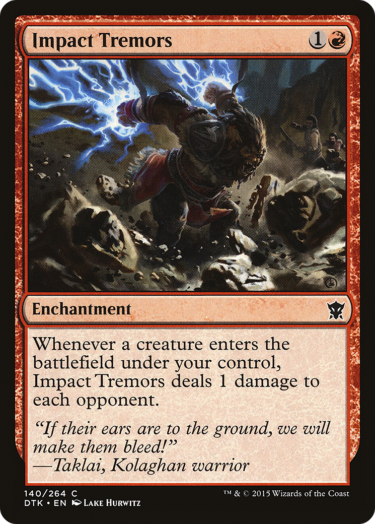 Impact Tremors (DTK) 140