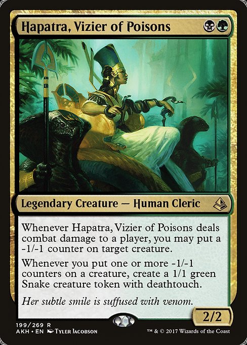 Hapatra, Vizier of Poisons front