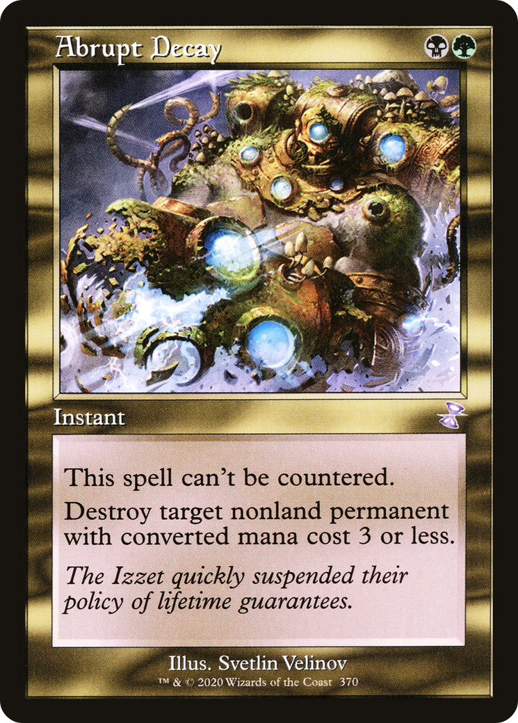 Abrupt Decay (TSR) 370