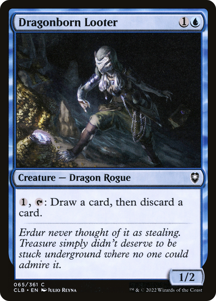 Dragonborn Looter (CLB) 65 - WZRD TCG