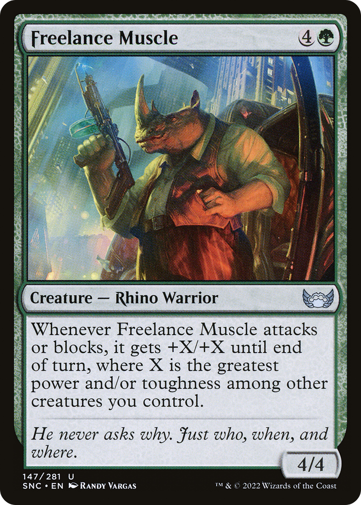 Freelance Muscle (SNC) 147 - WZRD TCG
