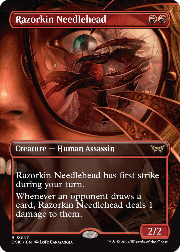 Razorkin Needlehead (Borderless),, 347, Near Mint, Normal