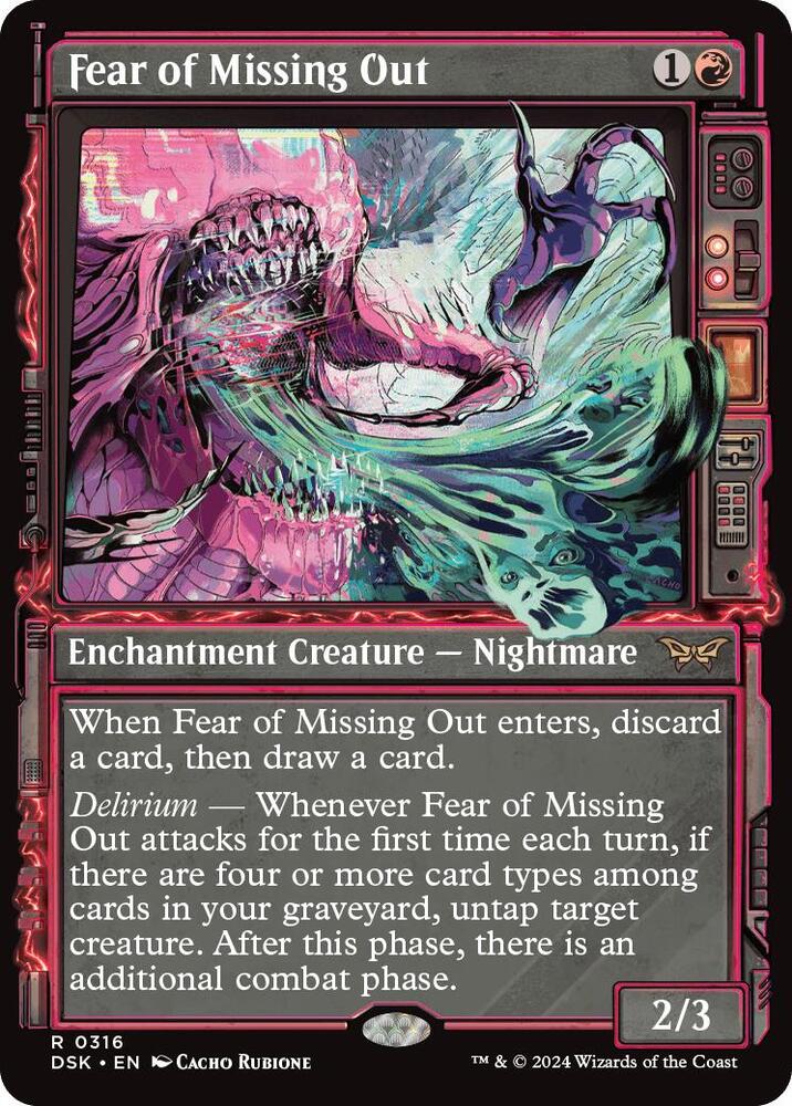 Fear of Missing Out (Showcase),, 316, Near Mint, Foil