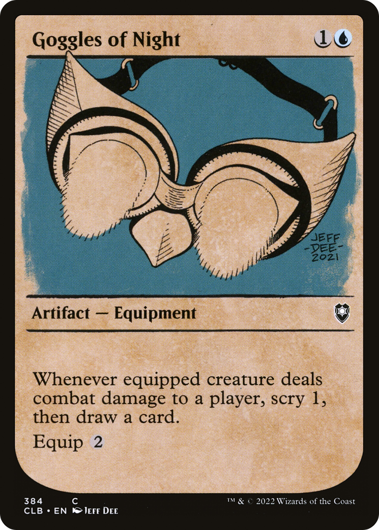 Goggles of Night (CLB) 384 - WZRD TCG