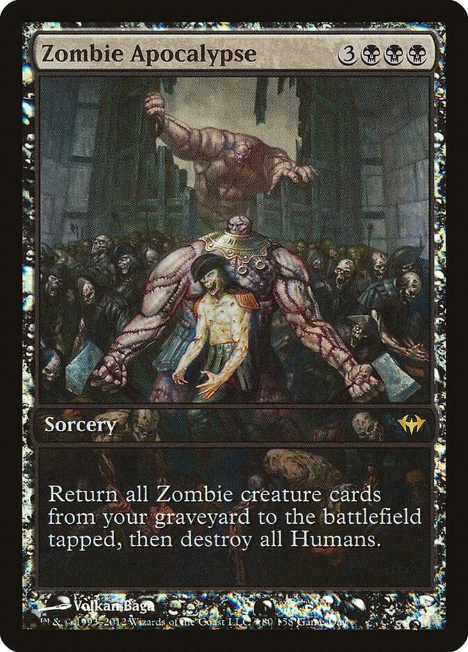 Zombie Apocalypse,, 80, Near Mint, Foil