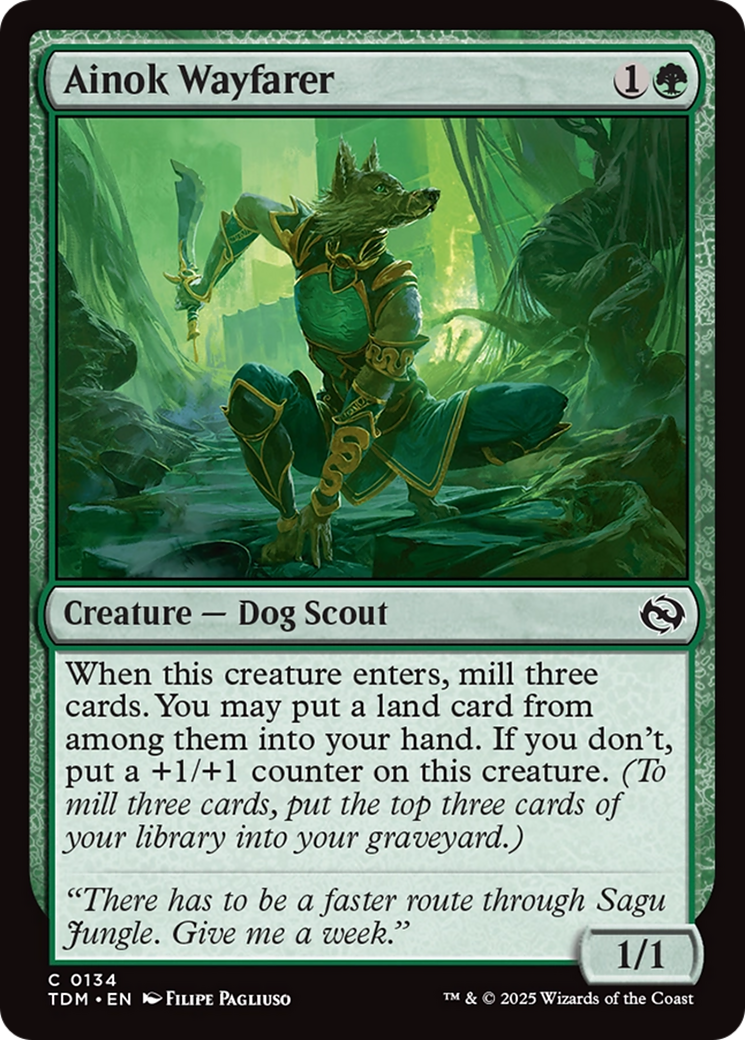 Ainok Wayfarer (TDM) 134 - WZRD TCG
