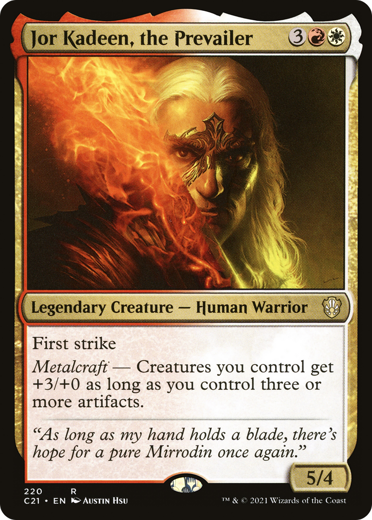Jor Kadeen, the Prevailer (C21) 220