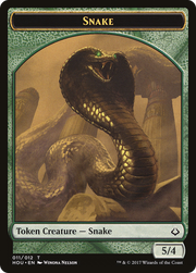 Snake Token (THOU) 11 - WZRD TCG
