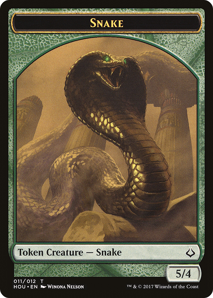 Snake Token (THOU) 11 - WZRD TCG