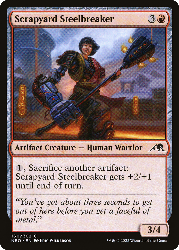 Scrapyard Steelbreaker (NEO) 160 - WZRD TCG