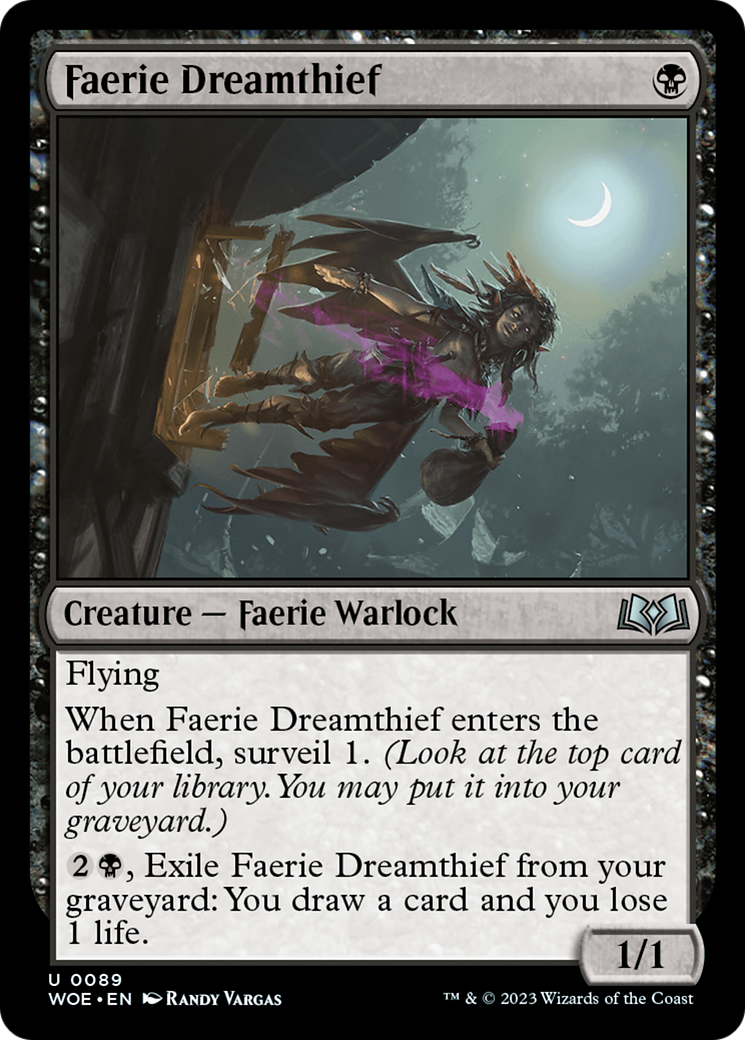Faerie Dreamthief (WOE) 89