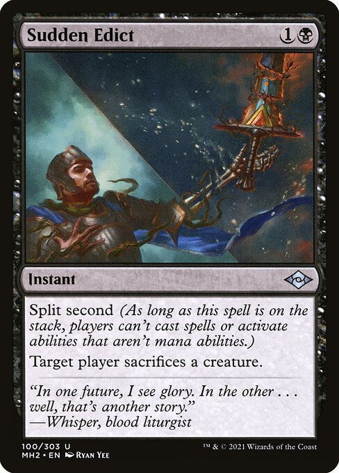 Sudden Edict front