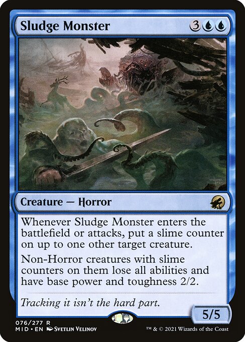 Sludge Monster front