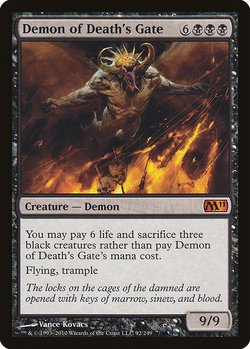 Demon of Death's Gate front