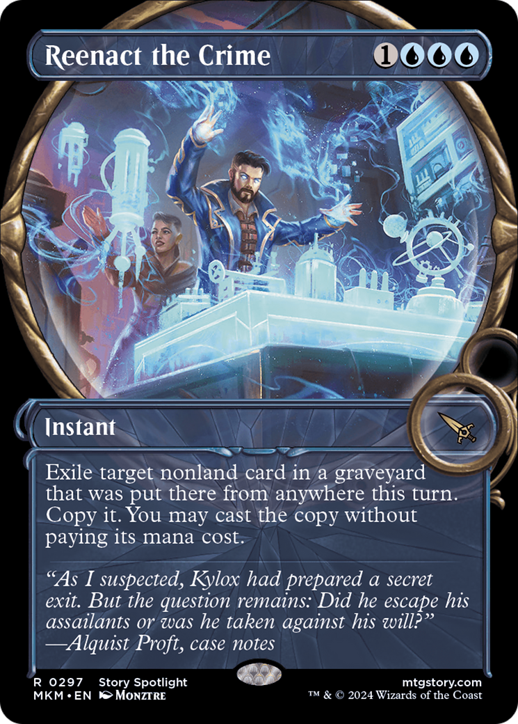 Reenact the Crime (MKM) 297 - WZRD TCG