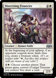 Discerning Financier (WOE) 10 - WZRD TCG