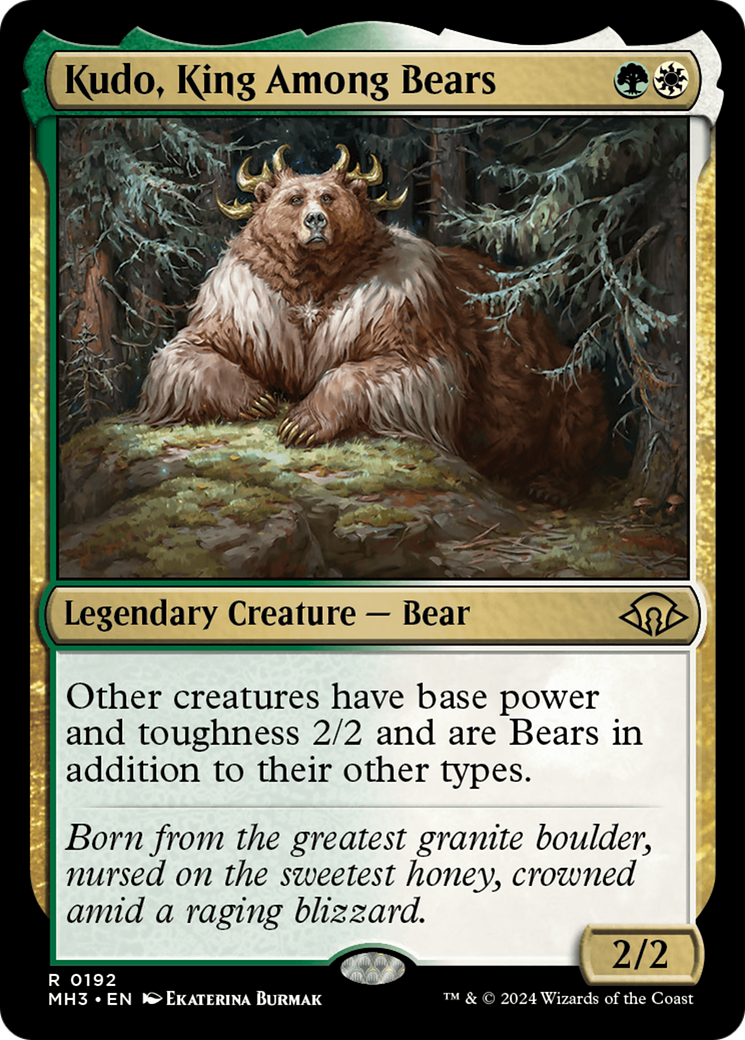 Kudo, King Among Bears (MH3) 192