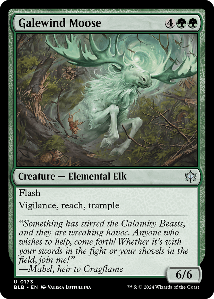 Galewind Moose (BLB) 173 - WZRD TCG