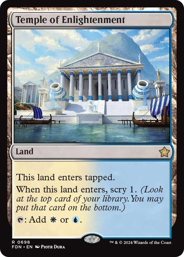 Temple of Enlightenment, FDN, 698, NM