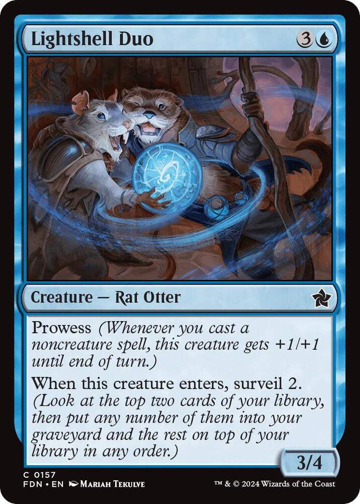 Lightshell Duo, FDN, 157, NM