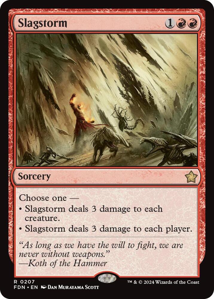 Slagstorm, FDN, 207, NM