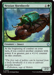 Nessian Hornbeetle, FDN, 229, NM, Foil