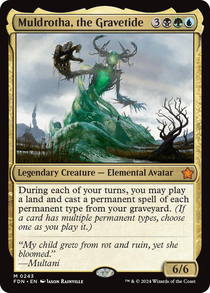 Muldrotha, the Gravetide, FDN, 243, NM