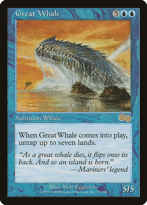 Great Whale front