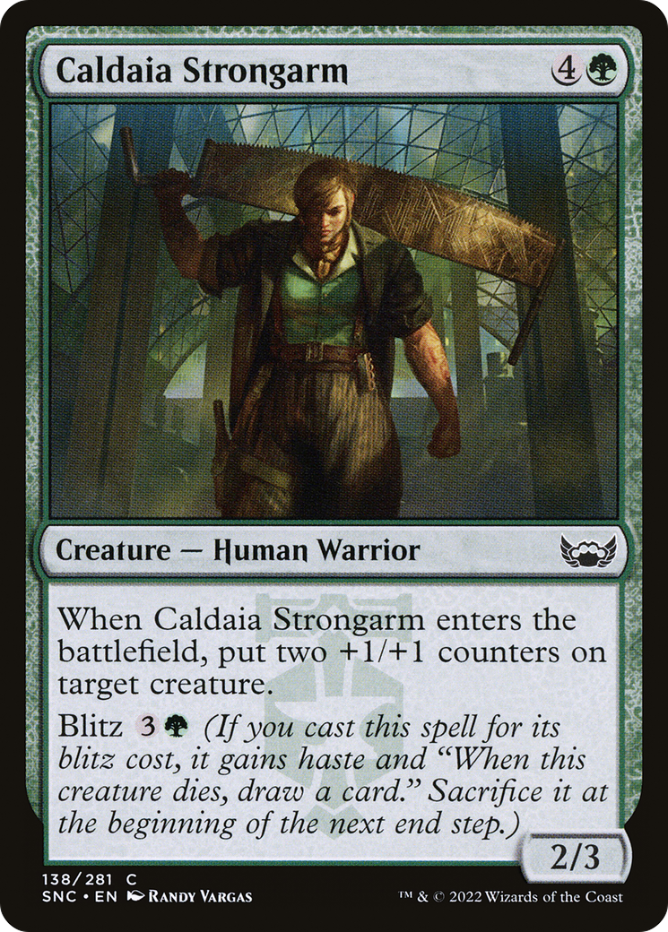 Caldaia Strongarm (SNC) 138 - WZRD TCG
