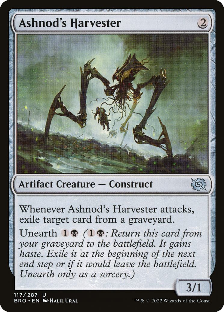 Ashnod's Harvester (BRO) 117 - WZRD TCG