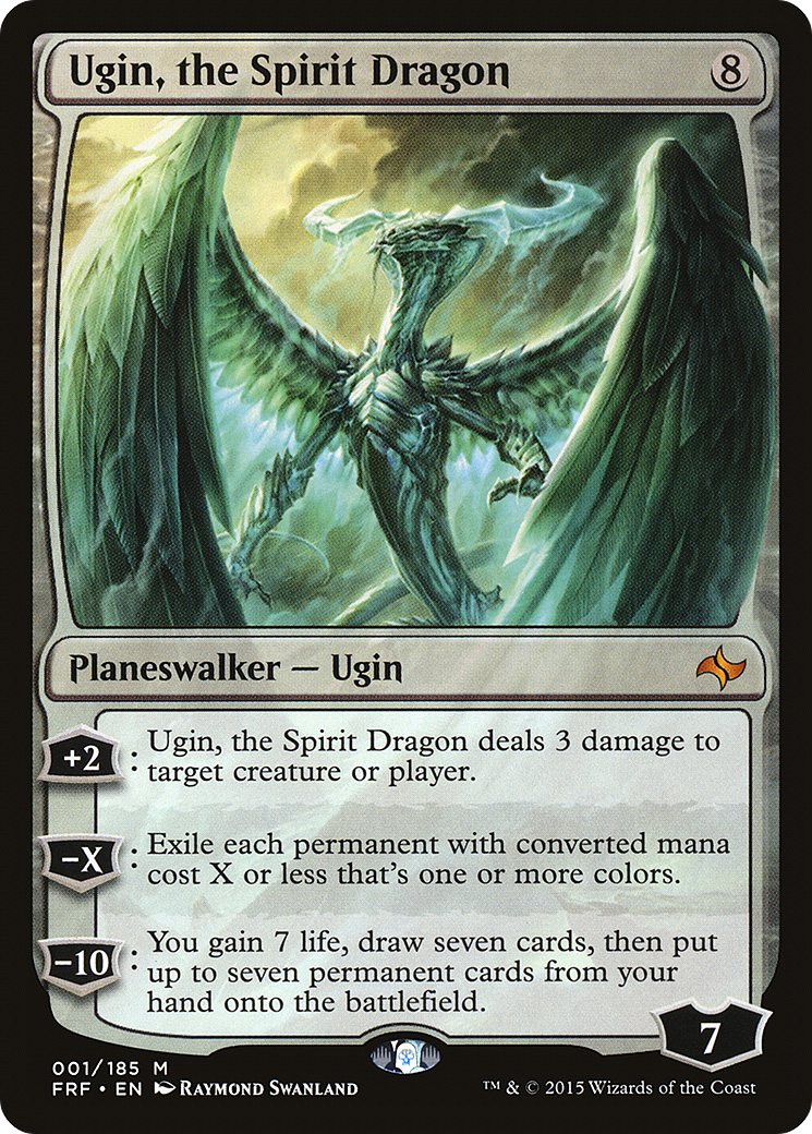 Ugin, the Spirit Dragon (FRF) 1 - WZRD TCG