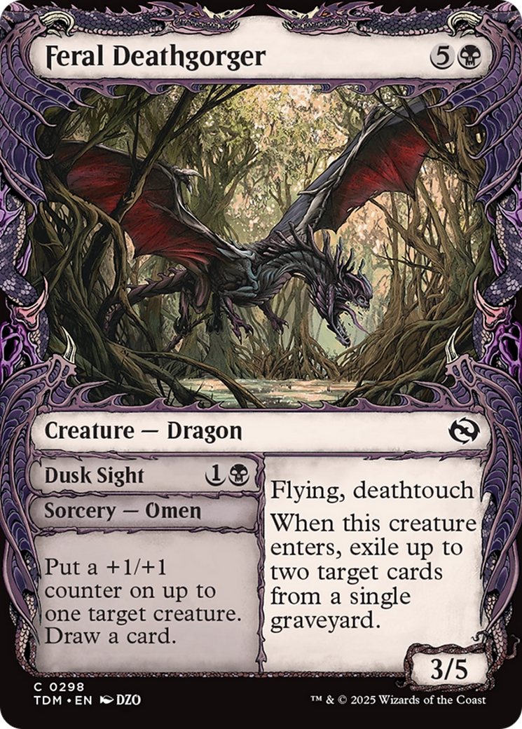 Feral Deathgorger (DFC) (TDM) 298 - WZRD TCG