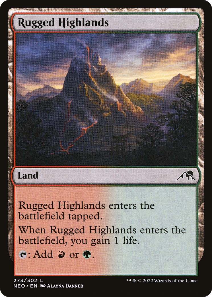 Rugged Highlands (NEO) 273 - WZRD TCG