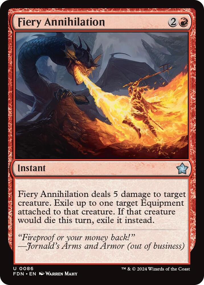Fiery Annihilation, FDN, 86, NM