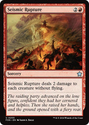 Seismic Rupture, FDN, 205, NM, Foil