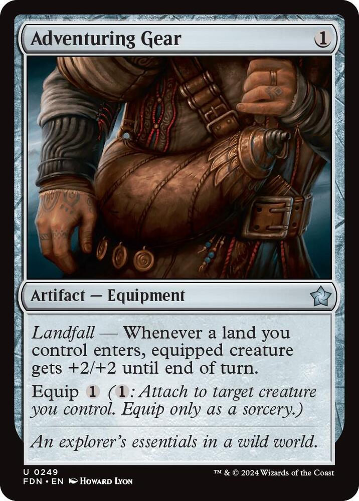 Adventuring Gear, FDN, 249, NM