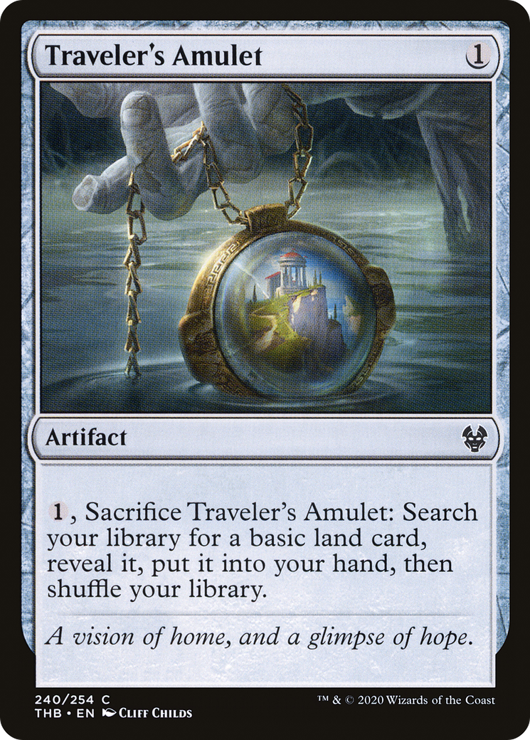 Traveler's Amulet (THB) 240 - WZRD TCG