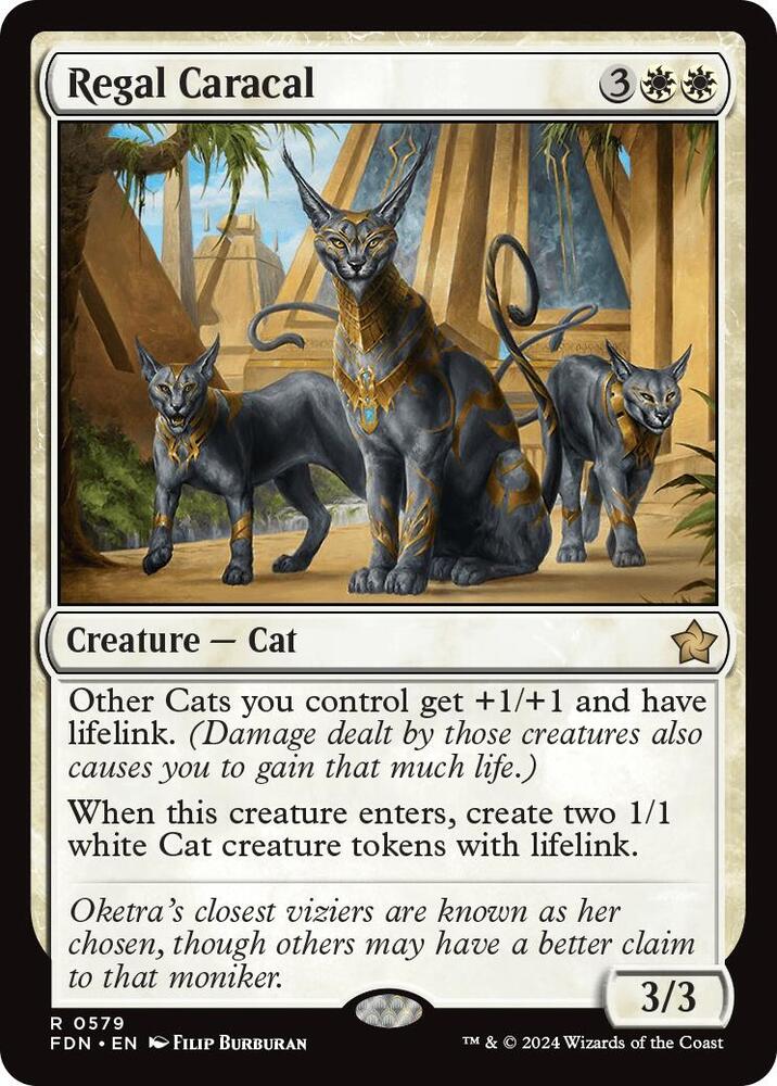 Regal Caracal, FDN, 579, NM