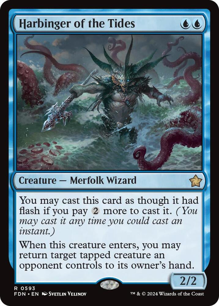 Harbinger of the Tides, FDN, 593, NM