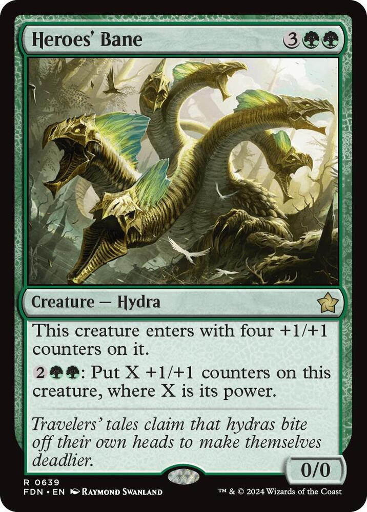 Heroes' Bane, FDN, 639, NM