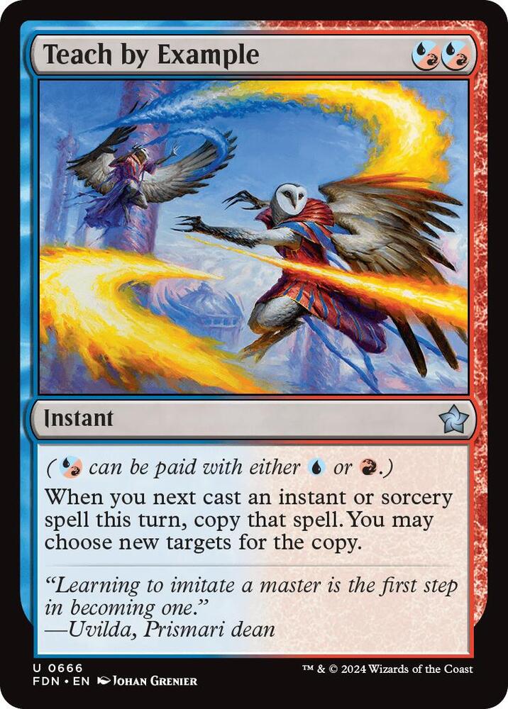 Teach By Example, FDN, 666, NM