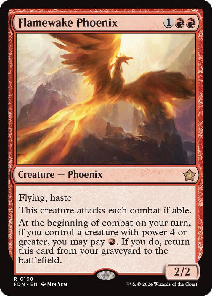 Flamewake Phoenix, FDN, 198, NM