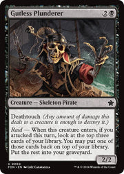 Gutless Plunderer, FDN, 60, NM, Foil