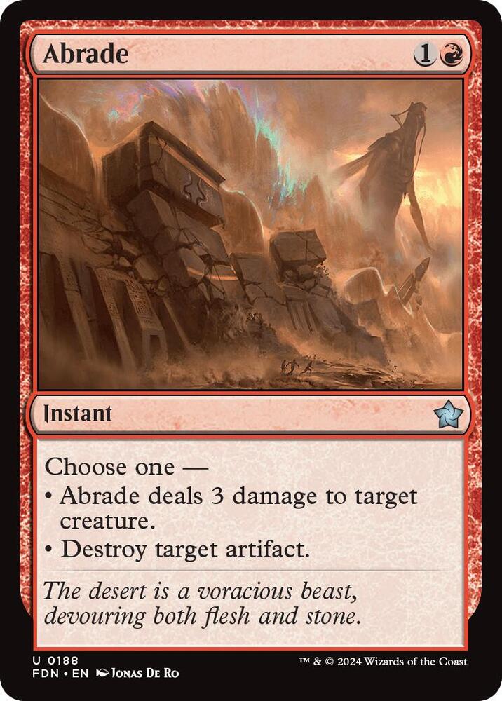 Abrade, FDN, 188, NM
