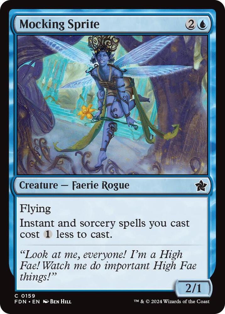 Mocking Sprite, FDN, 159, NM
