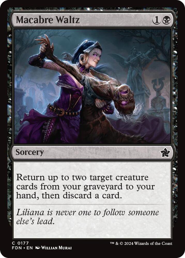 Macabre Waltz, FDN, 177, NM, Foil