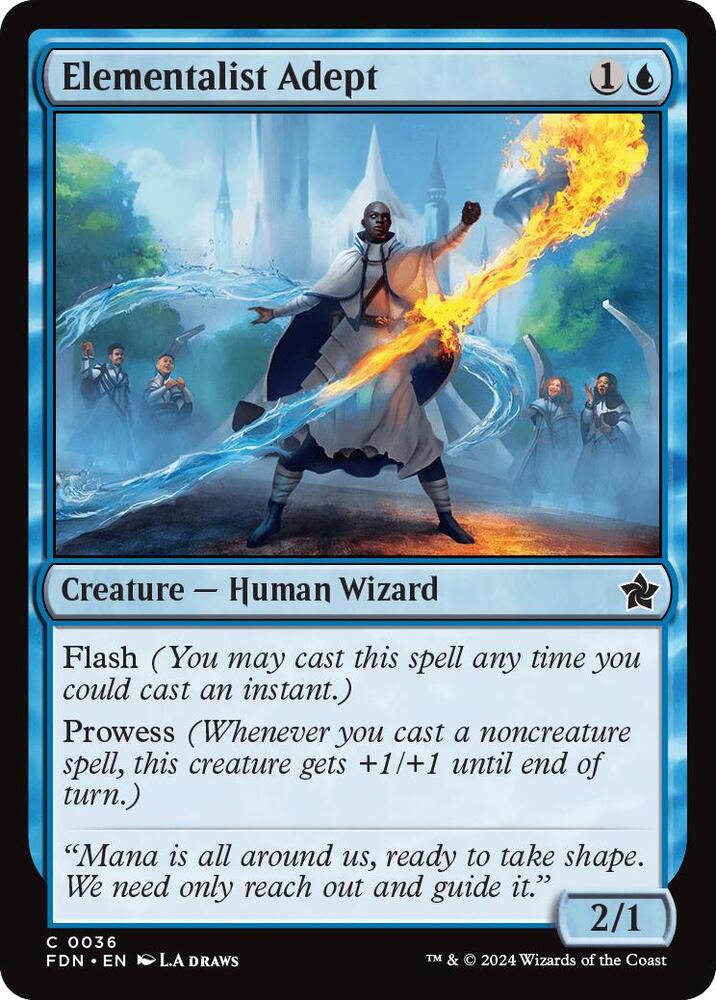 Elementalist Adept, FDN, 36, NM